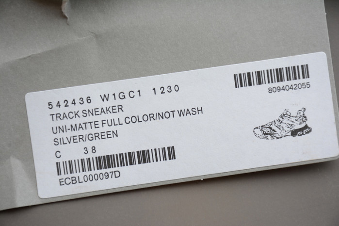 BL TRAINERS TRACK 3.0 GREY YELLOF 52023 W2FHR5 3043