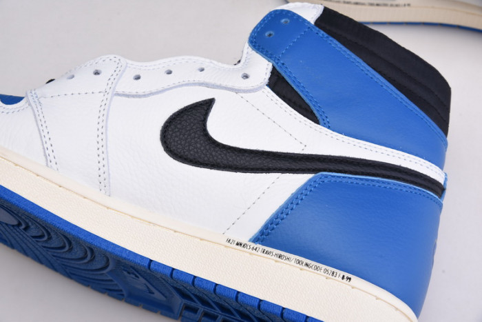 AIR JORDAN 1 TRAVIS SCOTT WHITE BLUE AND BLACK DH3227-105