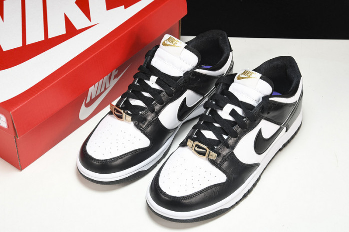Nike Dunk Low World Champs Black White  DR9511-100
