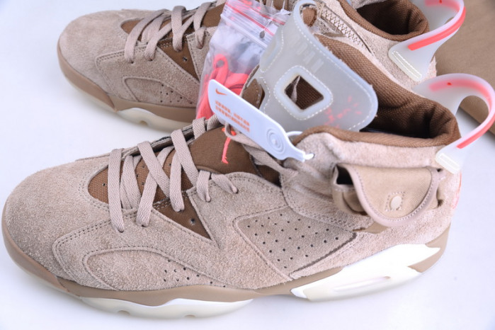 Jordan 6 Retro Travis Scott British Khaki - DH0690-200