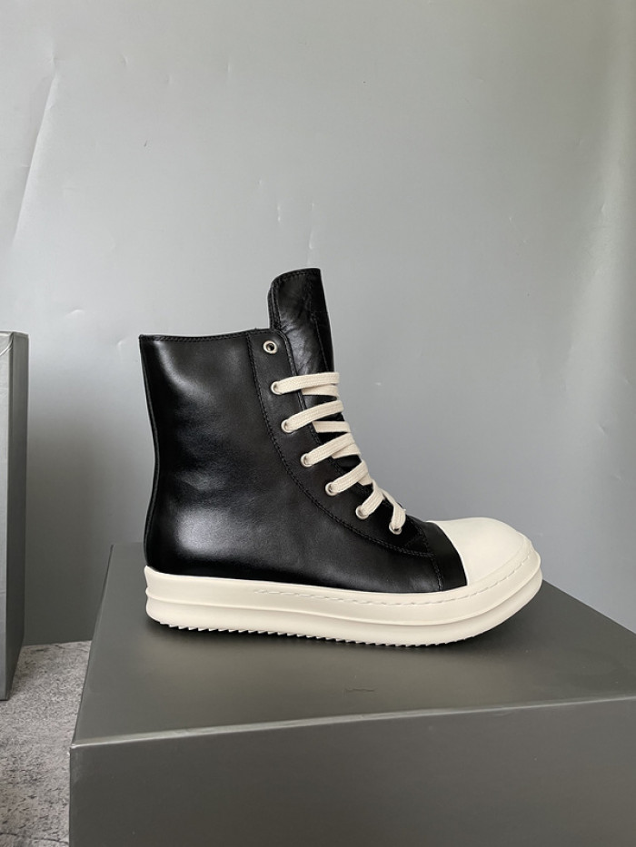 RICK OWENS SNEAKERS COPSHOE OR-high top 01