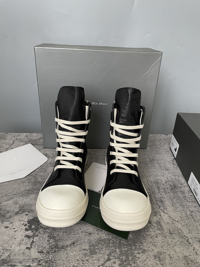 RICK OWENS SNEAKERS COPSHOE OR-high top 06