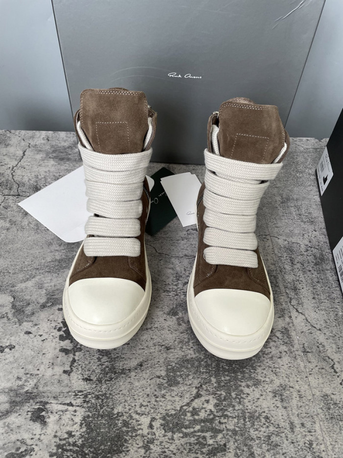 RICK OWENS SNEAKERS COPSHOE OR-high top 21