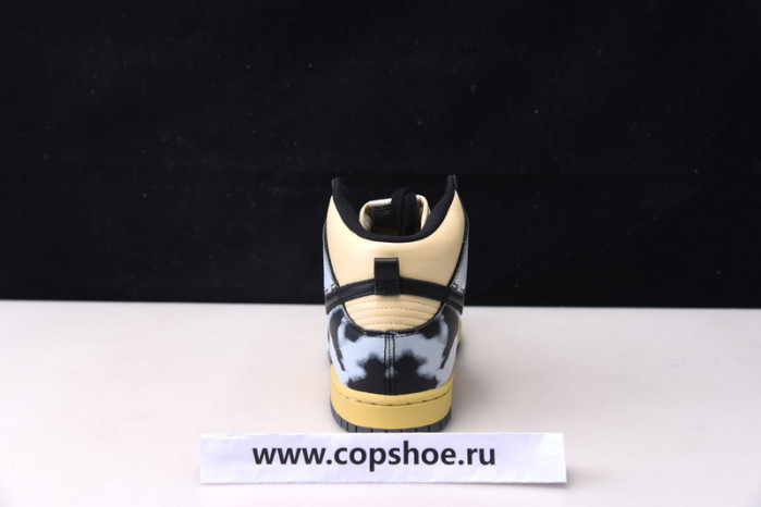Nike Dunk High 1985 Black Acid Wash - DD9404-700