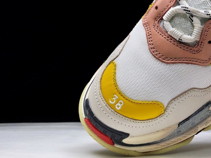 BL Triple S Cream Yellow Red 490672  w09O5  9035