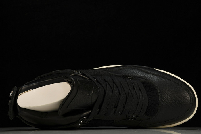 Jordan 4 Retro Pony Hair Black  819139-010