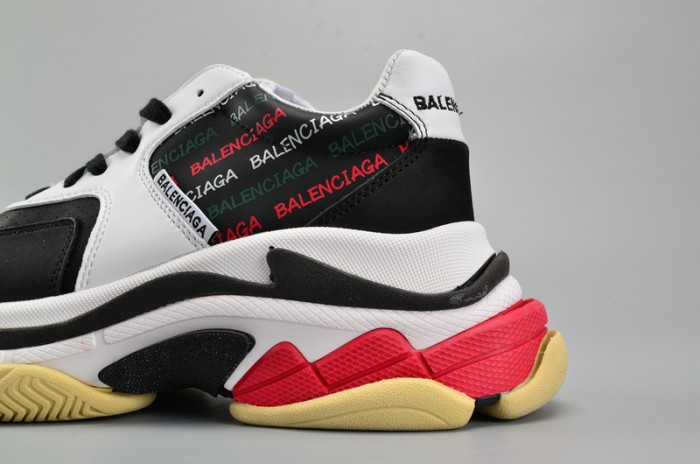 BL BLACK AND WHITE 17FW TRIPLE S 483560-W06E1-1011