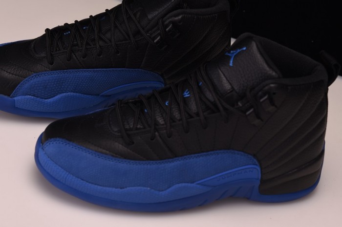 Jordan 12 Retro Black Game Royal - 130690-014