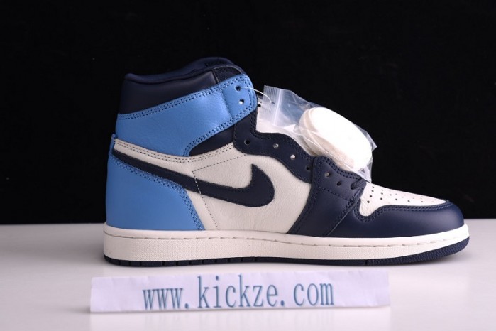 Air Jordan 1 Obsidian University Blue 555088-140