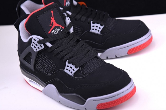 Jordan 4 Bred/ Black Cement (2019) - 308497-060