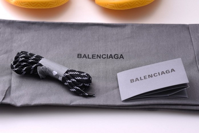 BL TRIPLE S TRAINERS CLEAR SOLE ORANGE BLACK 541624 W09E1 1766