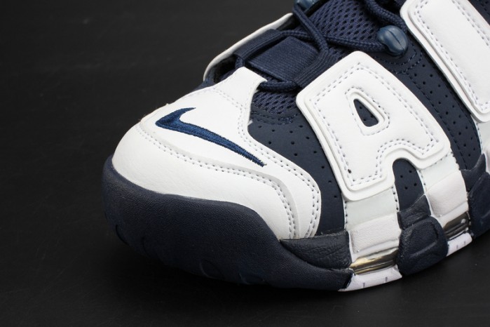 Nike Air More Uptempo “Olympic” White/Midnight Navy mens 414962-104