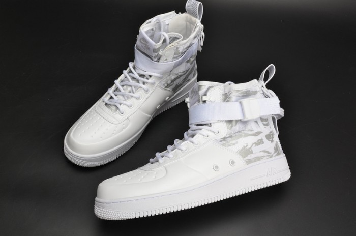 Nike SF-AF1 Mid“White Tiger Camo” mens AA1129-100