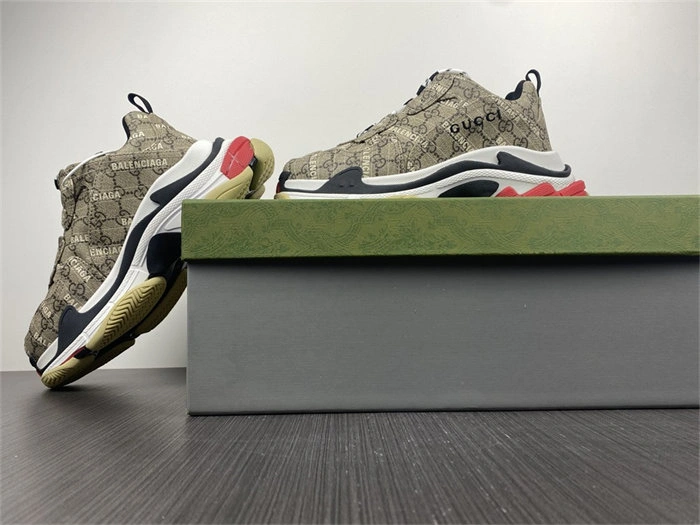 Chic Gocci x BLCG The Hacker Project Triple S Beige 677192 ULZ10 38