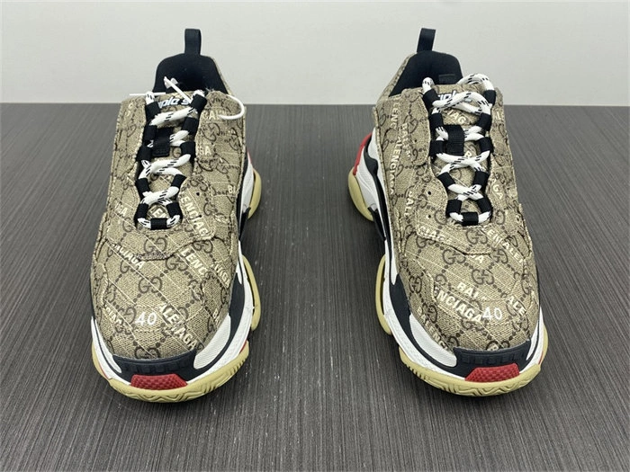 Chic Gocci x BLCG The Hacker Project Triple S Beige 677192 ULZ10 38