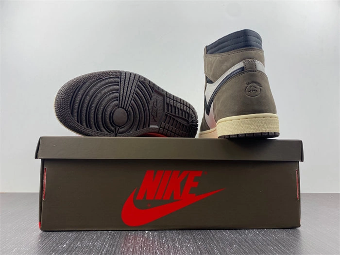 Jordan 1 Retro High Travis Scott Mocha CD4487- Practical 3582
