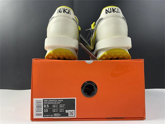 Nike LD Waffle sacai Undercover Black Citron Comfortable 5228