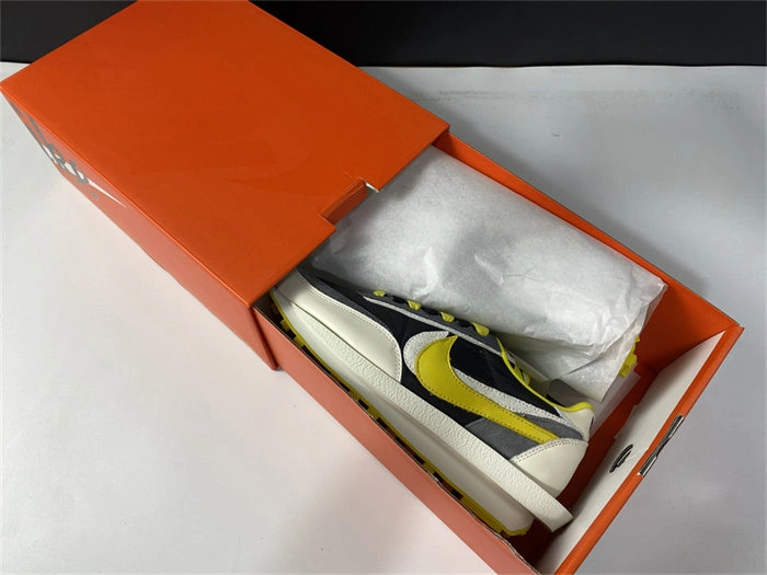 Nike LD Waffle sacai Undercover Black Citron Comfortable 5228