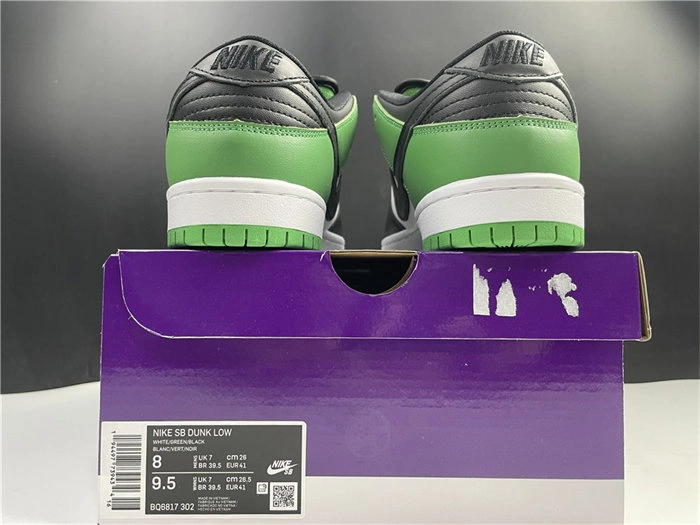 Casual Nike SB Dunk Low Green BQ6817- 4911
