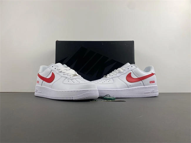 Nike Supreme x Air Force 1 Low Shanghai Exclusive SUP CU9225- Upgraded 5117